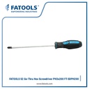 FATOOLS SDPH200 - GO-THRU SCREWDRIVER TIP PHILLIPS SCREWDRIVER #3x200