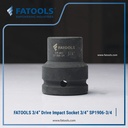 FATOOLS SP1906-3/4 - 3/4" IMPACT SOCKET 6PT IMPERIAL SIZE 3/4"
