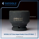 FATOOLS 3/4" IMPACT SOCKET 41mm 6PT Kunci Sock SP190641