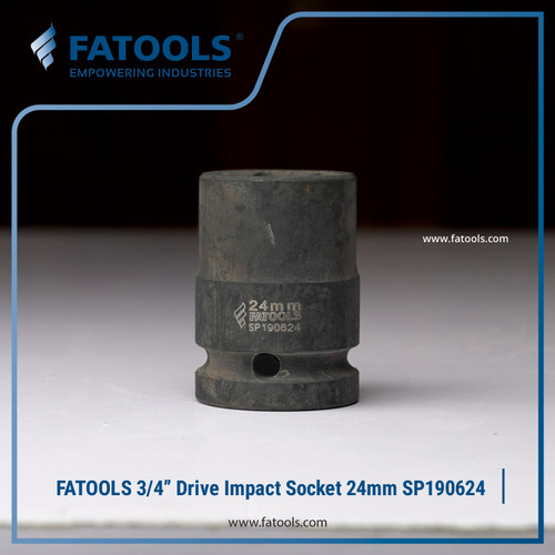 FATOOLS 3/4" DR IMPACT SOCKET 24MM 6PT KUNCI SOCK SP190624