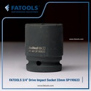 FATOOLS 3/4" IMPACT SOCKET 33mm 6PT KUNCI SOCK SP190633