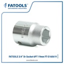 FATOOLS 3/4" Dr Socket 19mm 6PT Metric S160619