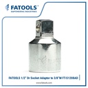 FATOOLS 1/2" Dr Socket Adaptor 1/2"F X 3/8"M S1208AD Kunci Sok Adapter