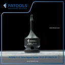 FATOOLS SP1206TX-25 1/2" Dr Impact Socket Torx Bit TX-25 Kunci Bintang