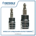 FATOOLS S0806PH2 3/8" Dr Socket Screwdriver Bit PH2 Obeng Plus Phillip