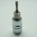 FATOOLS S0606TX-8 - 1/4" SOCKET TORX BIT SIZE TX-8