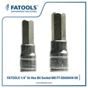 FATOOLS S0606HX-08 - 1/4" SOCKET HEX BIT M8
