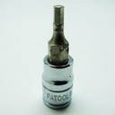 FATOOLS S0606HX-04 - 1/4" SOCKET HEX BIT SIZE M4