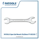 FATOOLS OE2528 Double Open End Wrench 25mm x 28mm Kunci Pas Vanadium