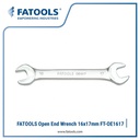FATOOLS OE1617 - DOUBLE OPEN END WRENCH SIZE 16x17