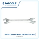 FATOOLS OE1819 - DOUBLE OPEN END WRENCH SIZE 18x19