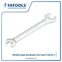 FATOOLS OE1011 - DOUBLE OPEN END WRENCH SIZE 10x11