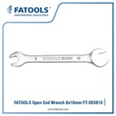 FATOOLS OE0810 Double Open End Wrench 8x10mm Kunci Pas CrV Forged