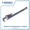 FATOOLS PWL24 24" HD Pipe Wrench CAP 3" Kunci Pipa Inggris