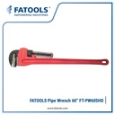 FATOOLS Pipe Wrench 60" CAP.8" Kunci Pipa Heavy Duty FT-PW60SHD