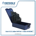 FATOOLS IX-DS25M IXION H.S.S Jobber Drill Set 1-13MM