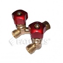 FATOOLS Y901L - Y CONNECTION VALVE GAS FUEL SIZE 3/8 BSP LH