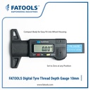 FATOOLS DTT310910 - DIGITAL TYRE THREAD DEPTH GAUGE SIZE 10MM