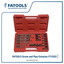 FATOOLS ES25 Pipe & Screw Extractor Set Tap Balik Pencabut Baut Patah