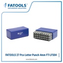 FATOOLS LFS04 - LETTER PUNCH SIZE 4