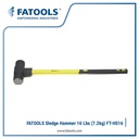 FATOOLS HS16 Sledge Hammer Fiberglass Handle 16 Lbs Palu Godam Bodem