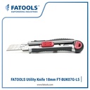 FATOOLS BUK07G-L5 Utility Knife 18MM Cutter Pemotong Kardus Kertas