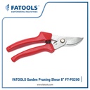 FATOOLS PS200 Garden Pruning Shear 8" Pisau Kebun Gunting Tanaman