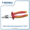 FATOOLS PL08-I 1000V COMBINATION PLIER 8" Insulated Tang Listrik DVE