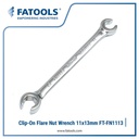 FATOOLS FN1113 - FLARE NUT WRENCH SIZE 11X13