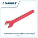 FATOOLS OEI22 1000V Open End Wrench 22mm Spanner Kunci Pas Listrik PLN