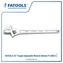 FATOOLS AW24 Adjustable Wrench 24" Spanner Kunci Inggris 600mm Forged