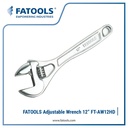 FATOOLS AW12HD - ADJUSTABLE WRENCH SIZE 12"