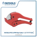 FATOOLS TT138 PVC & PPR Pipe Cutter 1.1/2" Gunting Pipa