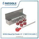 FATOOLS R12-65255 - MANUAL PIPE THREADER 1/2"-2" SIZE BSPT