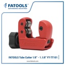 FATOOLS TT101 Mini Tube Cutter 3-30mm 1/8"-1.1/8" Pemotong Tubing PVC