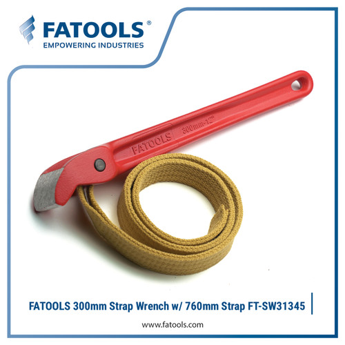 FATOOLS SW31345 Strap Wrench w/ 730mm (29") Strap Kunci Sabuk Pipa