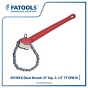 FATOOLS CPW18 - CHAIN WRENCH SIZE 18" CAP.2.1/2"