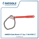 FATOOLS Chain Wrench 12" CAP.2" FT-CPW12 Kunci Rantai Pipa