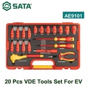 Tool Kit Listrik 20 Pcs AE9101 VDE Tools Set For EV Sata Tools