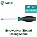 Obeng Minus 8 x 200 mm 61015ME Slotted Screwdrivers Sata Tools