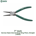 Tang Snap Ring Plier Internal Straight 7" 72032 German Style Sata Tool