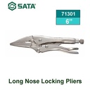 Tang Jepit Las Lancip 71301 Long Nose Locking Pliers 6" Sata Tools