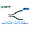 Tang Potong Plastik 6" - Plastic Flush Cutting Plier 70642 Sata Tools