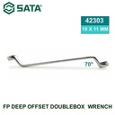 Kunci Double Ring 70 42303 10 X 11 mm Deep D. Box Wrench Sata Tools