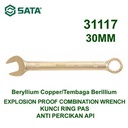 Kunci Ring Pas 30 mm Anti Percikan 31117 Non Sparking Wrench Sata Tool