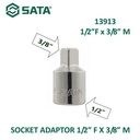 SOCKET ADAPTOR 1/2" Female X 3/8" Male PENYAMBUNG SOK 13913 SATA TOOLS