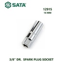 Kunci Sok Busi 12915 - 3/8" Spark Plug Socket 16 mm Sata Tools