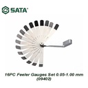 Kunci Stel Klep / Ukur Kerapatan 16 Pcs 09402 Feller Gauges Sata Tools