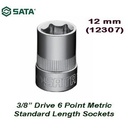 Kunci Shock Mata Sok 12 mm 3/8" Dr 6PT 12307 Socket Sata Tools