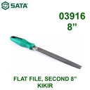 Kikir Besi Rata 8" 03916 Flat File, Second 8" Sata Tools